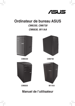 Asus M11AA Tower PC Manuel utilisateur