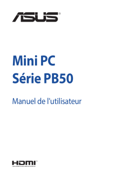 Asus Mini PC PB50 Mini PC Manuel utilisateur
