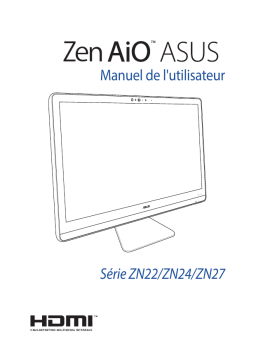 Asus Zen AiO 27 ZN270 All-in-One PC Manuel utilisateur