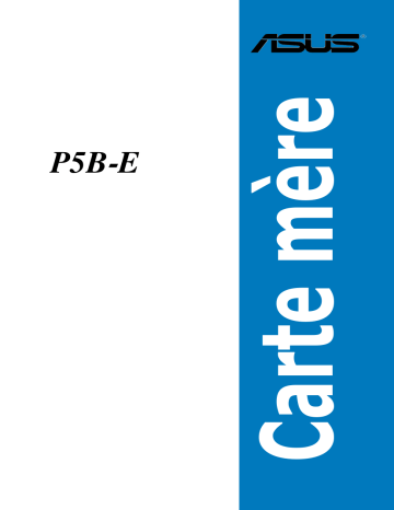 Asus P5B-E Motherboard Manuel utilisateur | Fixfr