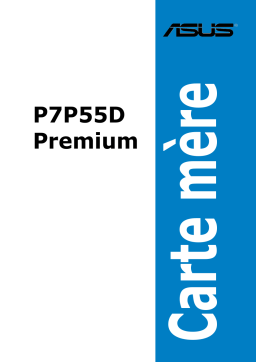 Asus P7P55D Premium Motherboard Manuel utilisateur
