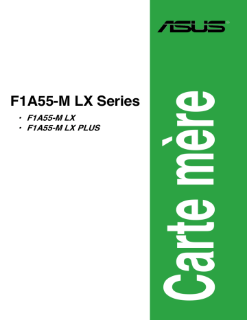 Asus F1A55-M LX PLUS Motherboard Manuel utilisateur | Fixfr