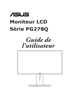 Asus ROG SWIFT PG278Q Monitor Mode d'emploi