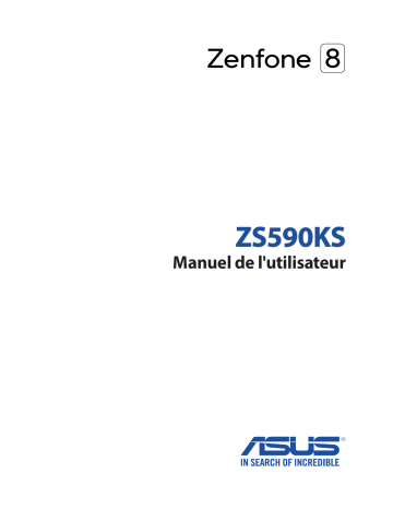 Asus Zenfone 8 Phone Manuel du propriétaire | Fixfr