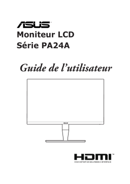 Asus ProArt Display PA24AC Monitor Mode d'emploi