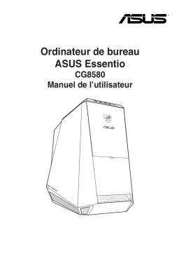 Asus ROG CG8580 Tower PC Manuel utilisateur