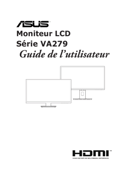 Asus VA279HAL Monitor Mode d'emploi