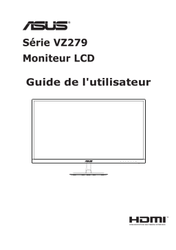 Asus VZ279H Monitor Mode d'emploi