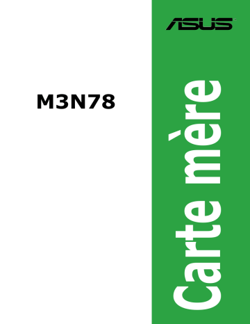 Asus M3N78 Motherboard Manuel utilisateur | Fixfr