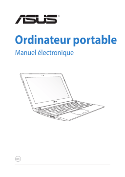 Asus X102BA Laptop Manuel utilisateur