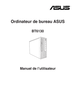 Asus BT6130 Desktop Manuel utilisateur