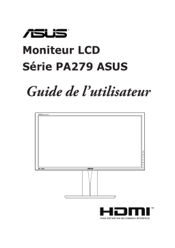 Asus ProArt Display PA279Q Monitor Mode d'emploi