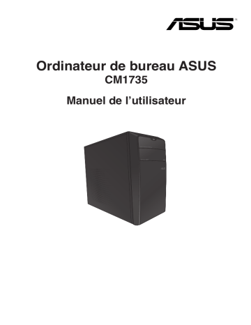 Asus CM1735 Tower PC Manuel utilisateur | Fixfr