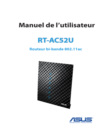 Asus RT-AC52U Combo Pack 4G LTE / 3G Router Manuel utilisateur | Fixfr