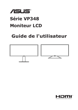 Asus VP348QGL Monitor Mode d'emploi