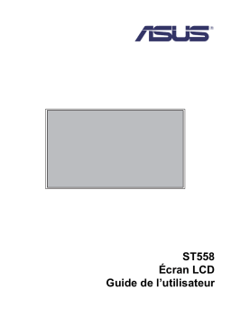 Asus ST558 Health Care Display Mode d'emploi