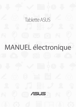 Asus ZenPad 8.0 (Z380KL) Tablet Manuel du propriétaire