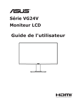 Asus TUF GAMING VG24VQR Monitor Mode d'emploi