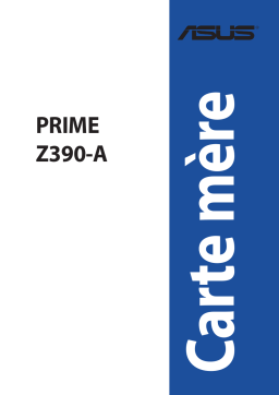 Asus Prime Z390-A Motherboard Manuel utilisateur