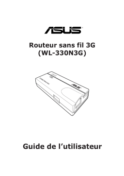 Asus WL-330N3G 4G LTE / 3G Router Manuel utilisateur
