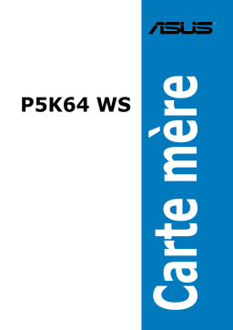Asus P5K64 WS Motherboard Manuel utilisateur