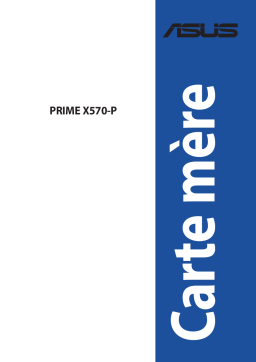 Asus PRIME X570-P Motherboard Manuel utilisateur