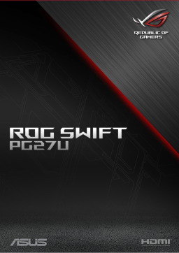 Asus ROG SWIFT PG27UQ Aura Sync accessory Mode d'emploi