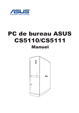 Asus Essentio CS5111 Tower PC Manuel utilisateur