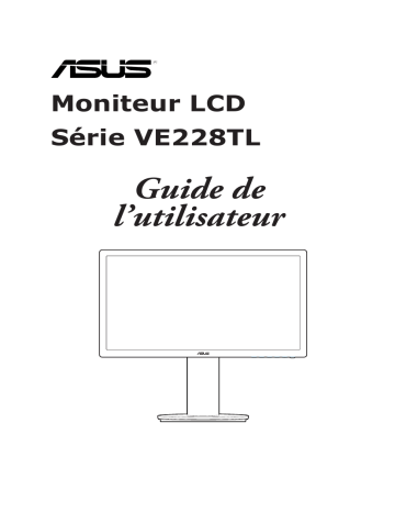 Asus VE228TL Monitor Mode d'emploi | Fixfr