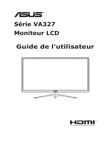 VA327H | Asus VA327N-W Monitor Mode d'emploi | Fixfr