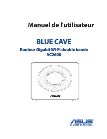 Asus Blue Cave 4G LTE / 3G Router Manuel utilisateur | Fixfr
