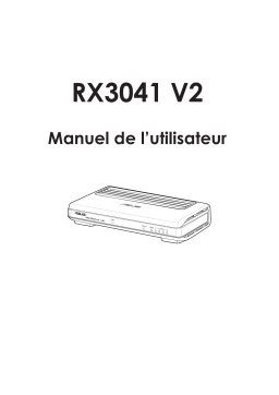 Asus RX3041 V2 4G LTE / 3G Router Manuel utilisateur