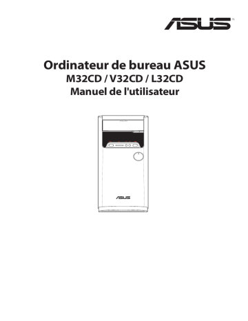 Asus VivoPC M32CD Tower PC Manuel utilisateur | Fixfr
