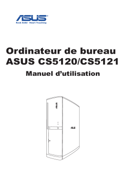 Asus Essentio CS5120 Tower PC Manuel utilisateur