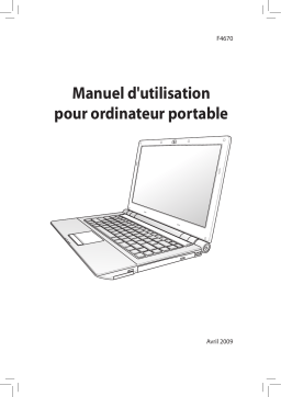 Asus U80V Laptop Manuel utilisateur