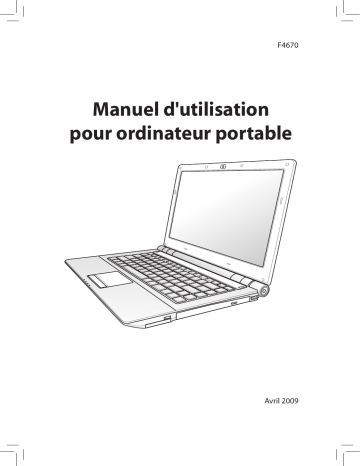 Asus U80V Laptop Manuel utilisateur | Fixfr