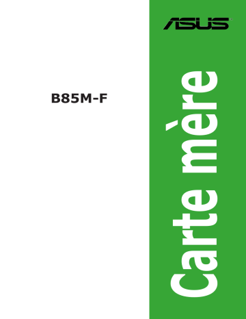 Asus B85M-F Motherboard Manuel utilisateur | Fixfr