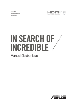 Asus ZenBook UX330CA Laptop Manuel utilisateur