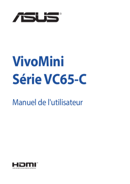 Asus VivoMini VC65-C Desktop Manuel utilisateur