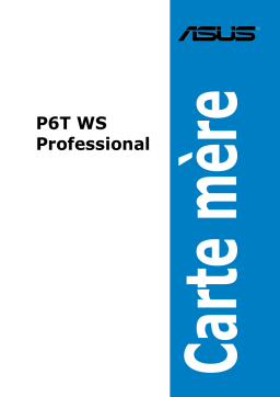 Asus P6T WS Professional Servers & Workstation Manuel du propriétaire