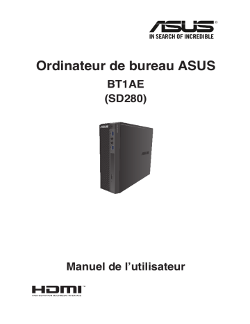 Asus BT1AE Desktop Manuel utilisateur | Fixfr