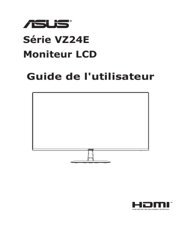 Asus VZ24EHE Monitor Mode d'emploi | Fixfr