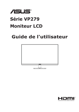 Asus VP279HE Monitor Mode d'emploi