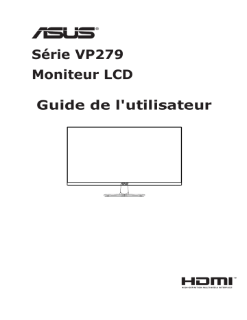 Asus VP279HE Monitor Mode d'emploi | Fixfr