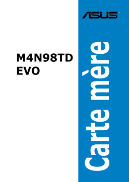 Asus M4N98TD EVO Motherboard Manuel utilisateur