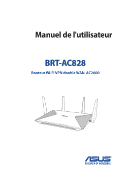 Asus BRT-AC828 Business Switch Manuel utilisateur