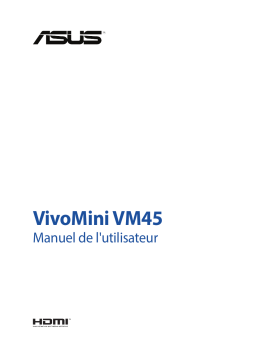 Asus VivoMini VM45 Mini PC Manuel utilisateur