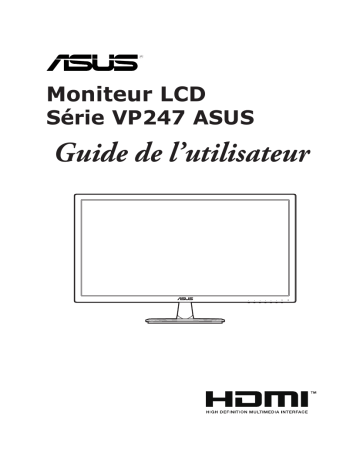 VP247NA | VP247T | VP247TA | VP247HA-P | VP247H | VP247HA | Asus VP247N Monitor Manuel utilisateur | Fixfr