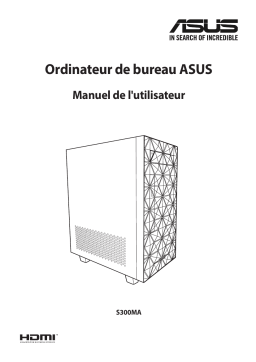 Asus S300MA Tower PC Manuel utilisateur