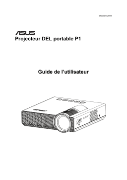 Asus P1 Projector Mode d'emploi